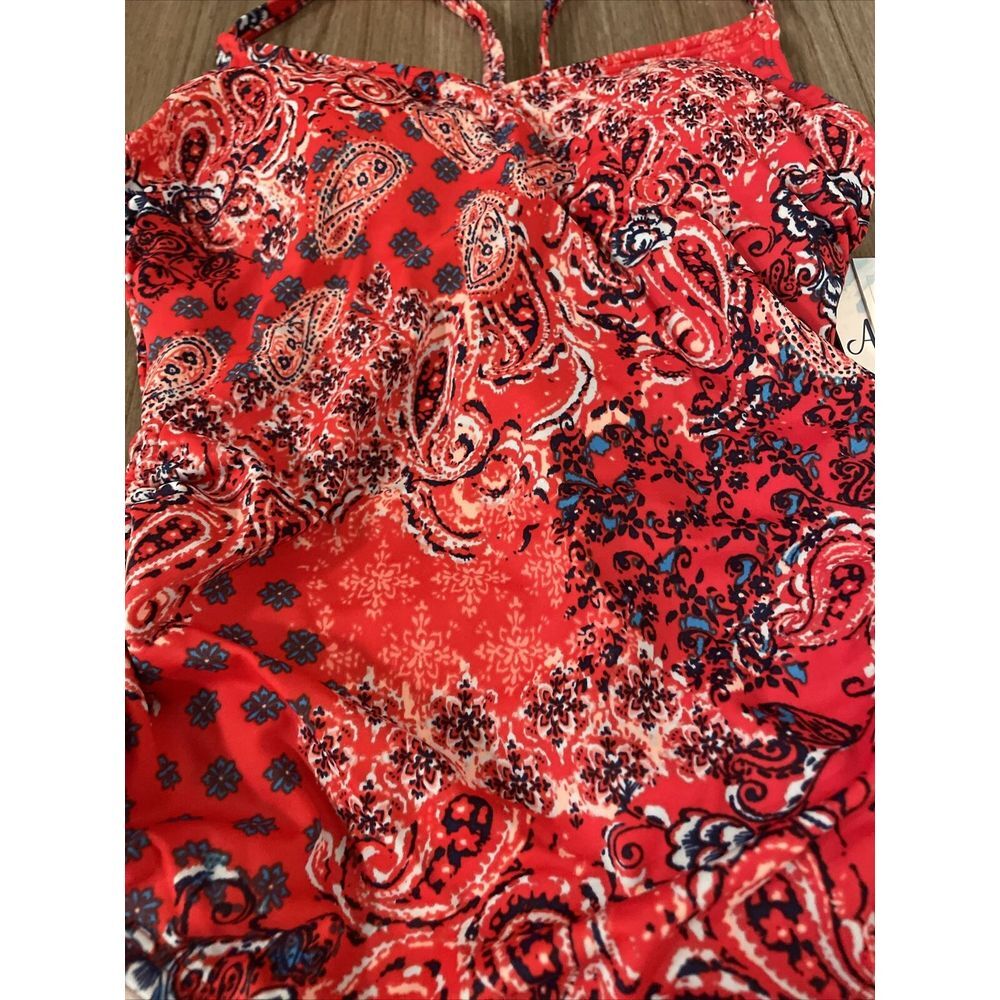 Maurices  American Beach™ Ruched One Piece Swimsuit Size XS‎ - Picture 6 of 11